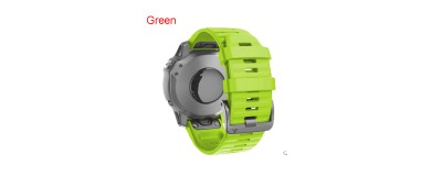 22mm 26mm Quick Release Rubber Watch Band Silicone Strap for Garmin Fenix 6X/ 6X Pro/5X/3 Soft  Fenix 6/6 Pro/5/5 Plus Smartwatch Accessories