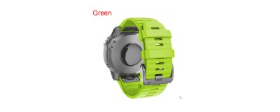 22mm 26mm Quick Release Rubber Watch Band Silicone Strap for Garmin Fenix 6X/ 6X Pro/5X/3 Soft  Fenix 6/6 Pro/5/5 Plus Smartwatch Accessories