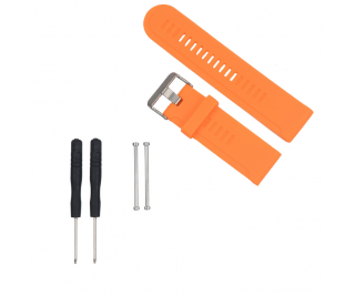 ORANGE SILICON STRAP FOR GARMIN FENIX 3/ 2/ 3HR/ QUATIX/ TACTIX/ D2 SMART WATCH ACCESSORIES WITH INSTALL TOOL