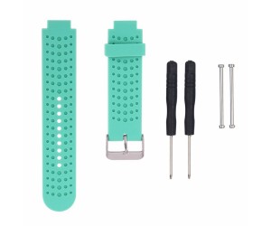GREEN SILICONE WRIST BAND STRAP REPLACEMENT FOR GARMIN FORERUNNER 230 235 630 735 WATCH