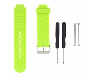 LIGHT GREEN SILICONE WRIST BAND STRAP REPLACEMENT FOR GARMIN FORERUNNER 230 235 630 735 WATCH