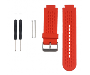 RED SILICONE WATCH BANDS STRAP FOR GARMIN VIVOACTIVE /APPROACH S2/ APPROACH S4 GPS WATCH WITH PINS & TOOL