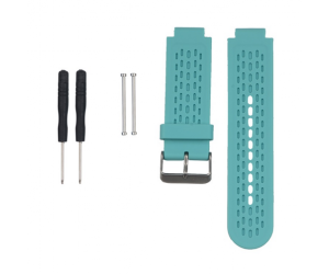 TEAL SILICONE WATCH BANDS STRAP FOR GARMIN VIVOACTIVE /APPROACH S2/ APPROACH S4 GPS WATCH WITH PINS & TOOL
