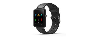 BLACK SILICONE BRACELET STRAP BAND FOR GARMIN VIVOACTIVE ACETATE