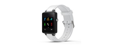 WHITE SILICONE BRACELET STRAP BAND FOR GARMIN VIVOACTIVE ACETATE