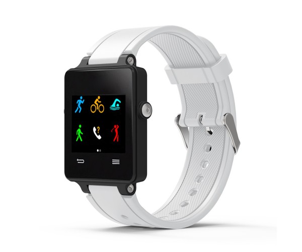 WHITE SILICONE BRACELET STRAP BAND FOR GARMIN VIVOACTIVE ACETATE