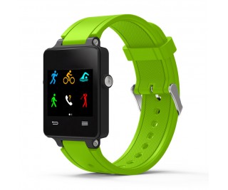 GRASS GREEN SILICONE BRACELET STRAP BAND FOR GARMIN VIVOACTIVE ACETATE