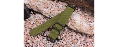 24MM Garmin FORERUNNER 920XT GREEN NYLON STRAP WATCH STRAP BAND