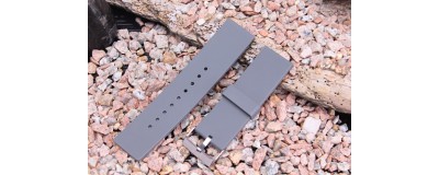 24MM FOR Garmin FORERUNNER 920XT GRAY SILICONE STRAP WATCH BAND