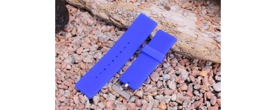 24MM Garmin FORERUNNER 920XT BLUE SILICONE STRAP WATCH BAND 