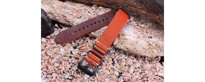 BROWN Garmin FORERUNNER 920XT WATCH BAND STRAP LEATHER BUCKLE 