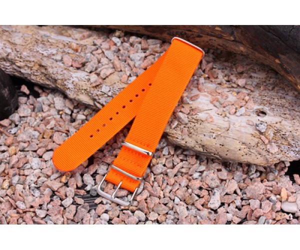 Garmin FORERUNNER 920XT 24MM ORANGE MILITARY DIVING WATCH NYLON STRAP