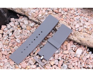 24MM FOR Garmin FORERUNNER 920XT GRAY SILICONE STRAP WATCH BAND